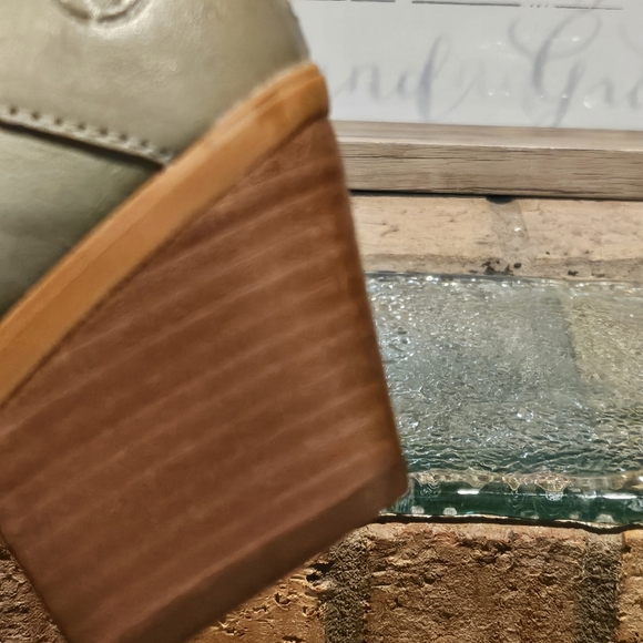 Casta Terry Bootie Teal Turquoise With Brown Wmns Sz US 8.5 | EU 39 NEW - Picture 8 of 14